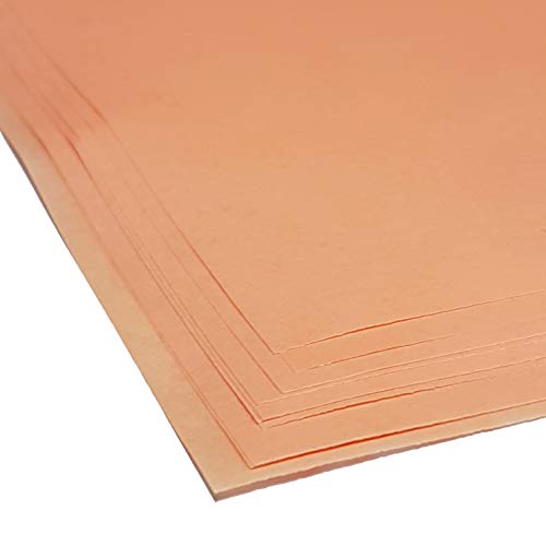 equipster Butcher Paper Kraftpapier Metzgerpapier Peach Pfirsich Papier für BBQ Smoker Fisch Fleisch Wurst 50 Stück Zuschnitte 37 x 57 cm von equipster