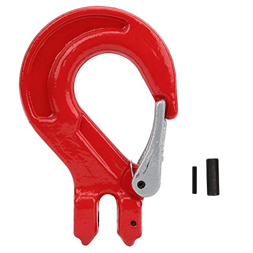 2 Tonne Schwenkhaken Heavy Duty Cran Hubing Haken mit Sicherheitsriegel -Legierungs -Rigging -Hebezeuge für Schiffskonstruktionsverriegelung von equlup