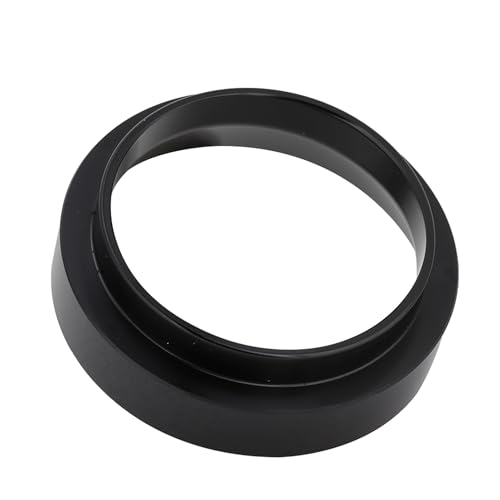Coffee Dosing Ring, 58mm Aluminum Universal CoffeeDosing Ring EspressoDosing Funnel Replacement Coffee Maker Accessory for CoffeeMachine (Schwarz) von equlup