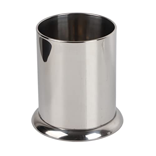 Edelstahl -Strohhalter, Besteck Lagerhalter Home Kitchen Restaurant Arbeitsplattenspender für Tabellengeschirr Stäbchen Strohhalm Löffel Gabeln (L 360 ml 6,8x14,5 cm / 2,7x5,7in) von equlup