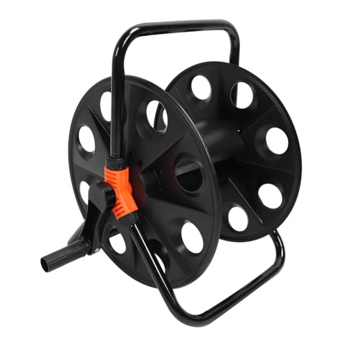 Gartenschlauchrolle, 50 m/164,0 Fuß Wasserschlauchhalter Großkapazität Multifunktionales Rohrrollenwagen Roller für Gartenwagen Rasenhof von equlup