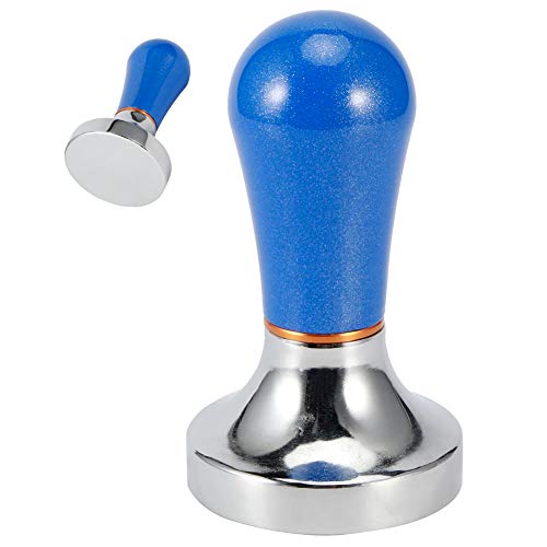 Kaffeemausmanips, 5,7x10 cm/2,2 x 3,9 Zoll Aluminiumlegierung Haushalt Espresso Pulver gepresstes Hammerkaffee -Presswerkzeug Espresso -Manpen (Dunkelblau) von equlup