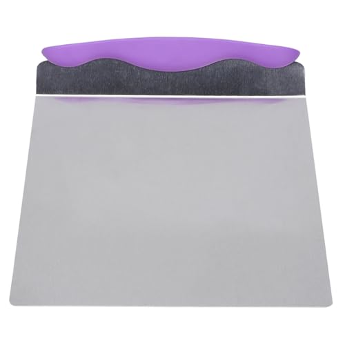 Kuchenschaufel, Kuchen -Pizza -Transferschale bewegende Platte 24.5x20x2 cm/9.6x7.9x0.8 Zoll Quadratlifter Schaufel Backwerkzeug für die Heimküche von equlup