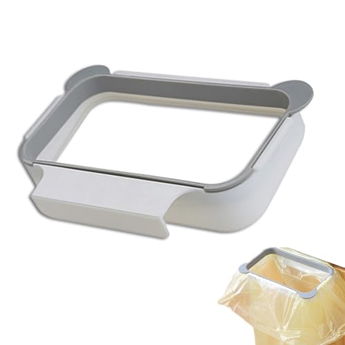 Müllsackhalter, Mülleimerbeutelhalter Rack Multifunktionales Rücken Design süßer Hänge Müll Große Öffnung Müllstand für Küchenschrank Picknick BBQ von equlup