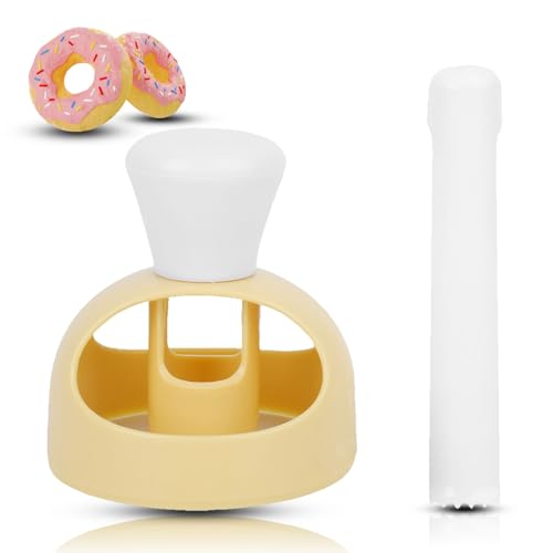 Plastik Donut Cutters, Donut Maker Cutter Form Desserts Donut Cookies Kuchen Backform DIY -Werkzeug Eine Handablagerung mit Zange für die Schule Chrismas Festival Plastik Donut Cutters, Donut Maker Cutter Form Desserts Donut Cookies Kuchen Backform DIY -Werkzeug Eine Handablagerung mit Zange für die Schule Chrismas Festival von equlup