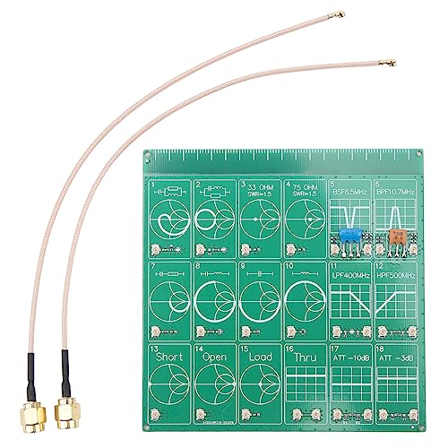 RF -Testmodul, Frequenz -Testplatine Demo Kit Nano VNA RF Test Modul Board Filter Filter Dämpfungsmodul für Lernvektor -Netzwerkanalysator RF -Testmodul, Frequenz -Testplatine Demo Kit Nano VNA RF Test Modul Board Filter Filter Dämpfungsmodul für Lernvektor -Netzwerkanalysator von equlup