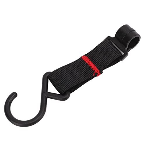 equlup Camping -Tabellen -Haken, Markise Zelt Kleidung Hanging Hook im Freien Multifunktionalhook für Picknick -Wanderungen schwarz von equlup