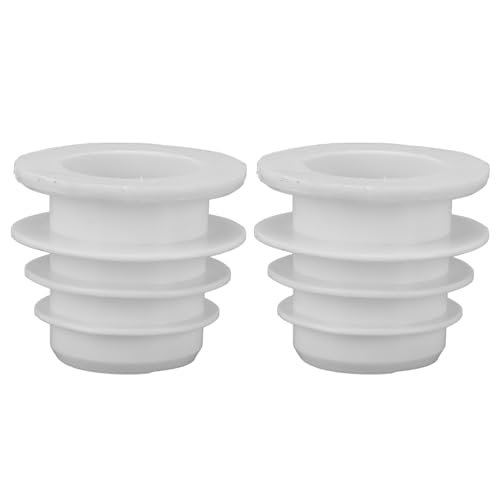 equlup Poolreiniger Skimmerkegeladapter, 2pcs Ventilmanschette Ersatz Silikon Swimming Pool Cleaner Schlauchkegeladapter für W70263 W63900 für K121110 von equlup
