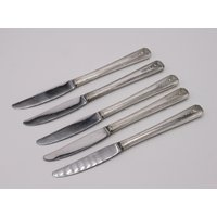 Set Aus 5 Kühlergrill Messer in Milady Gemeinschaft - 1940 von ercubed