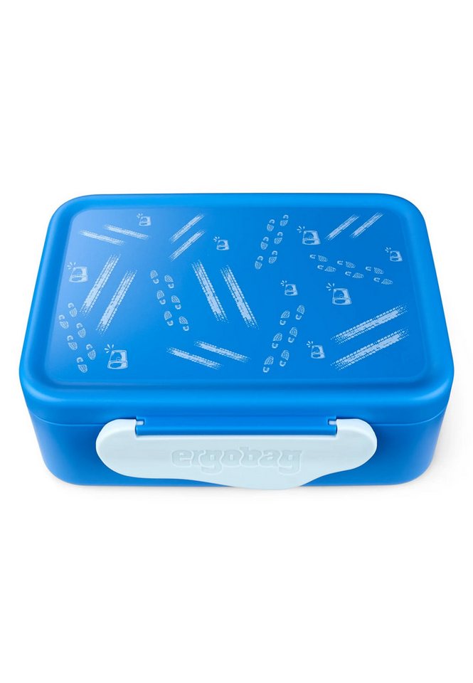 ergobag Lunchbox Brotdose, Tritan, (Brotdose, 1-tlg., Brotdose), Inkl. Trennfach für Obst und Gemüse von ergobag
