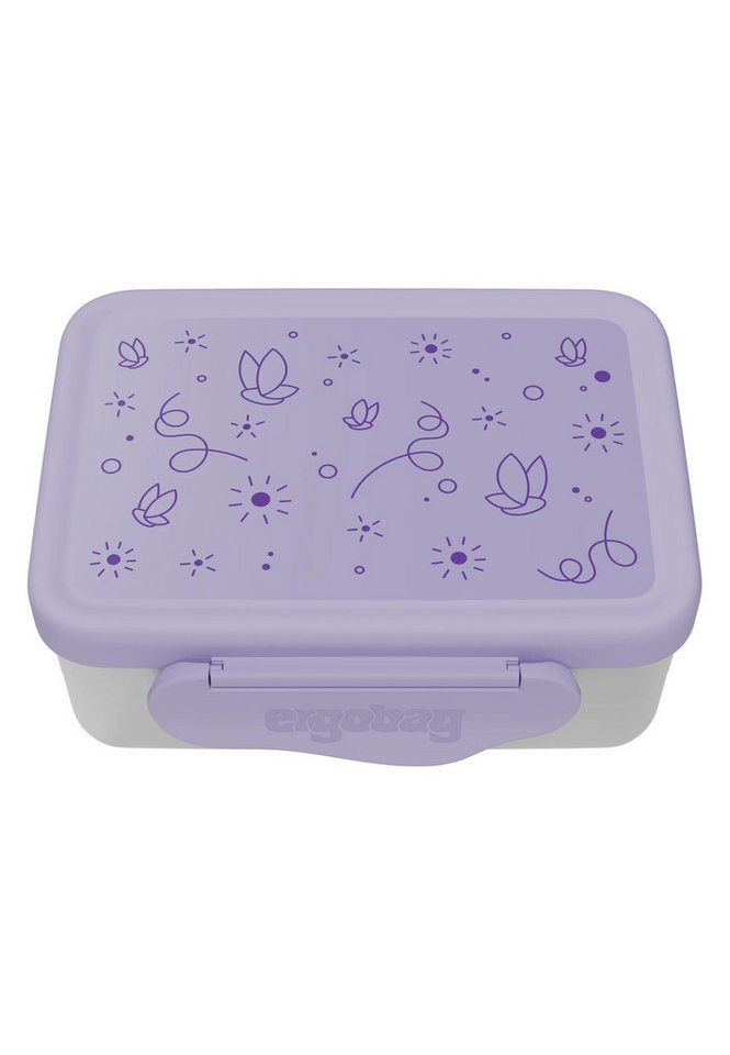 ergobag Lunchbox Edelstahl Brotdosen Set, Edelstahl, (Edelstahl Brotdosen Set, 1-tlg., 2er-Set aus kleiner und großer Dose), 100% BPA-frei von ergobag