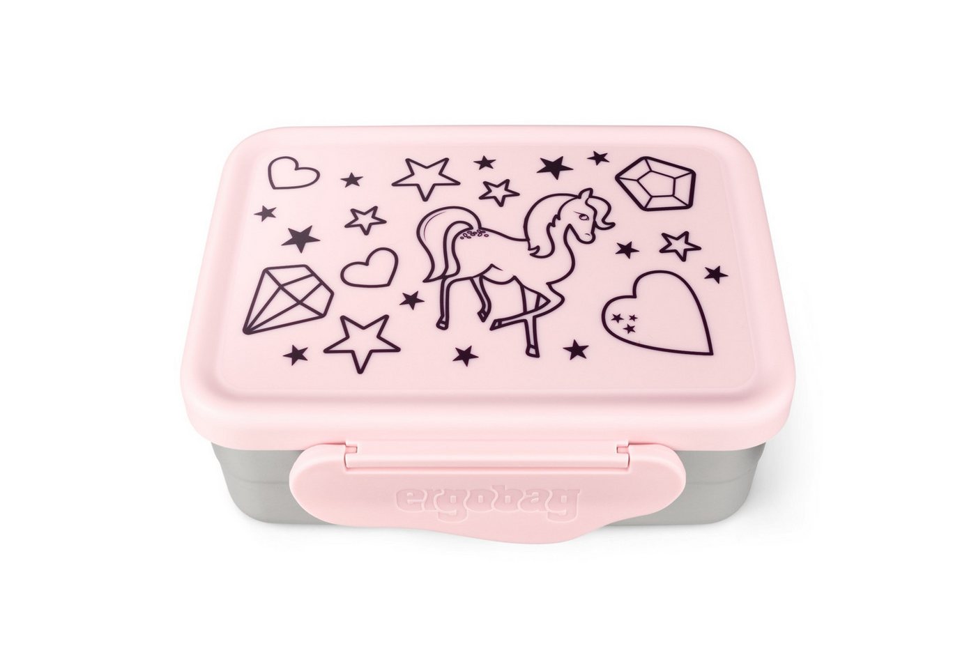 ergobag Lunchbox ergobag Edelstahl-Brotdosen Rosa ergobag Lunchbox ergobag Edelstahl-Brotdosen Rosa von ergobag