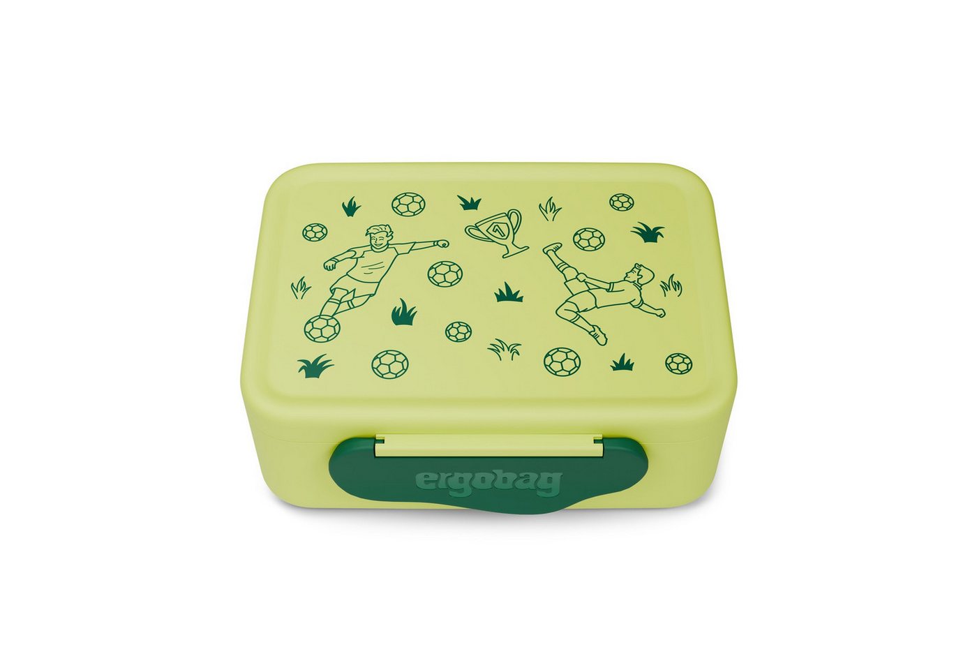 ergobag Lunchbox ergobag Kunststoff Brotdose Fußball ergobag Lunchbox ergobag Kunststoff Brotdose Fußball von ergobag