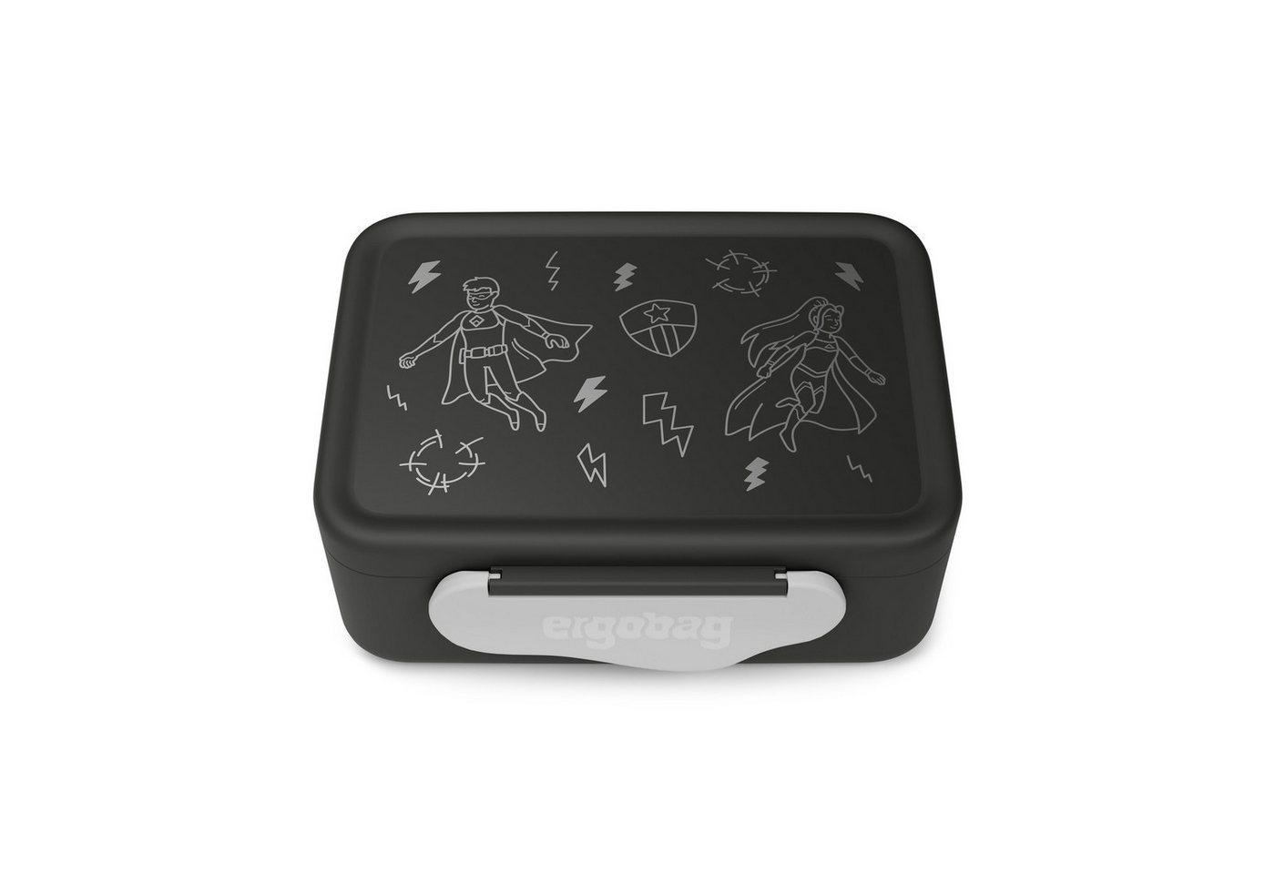 ergobag Lunchbox ergobag Kunststoff Brotdose Superheld ergobag Lunchbox ergobag Kunststoff Brotdose Superheld von ergobag