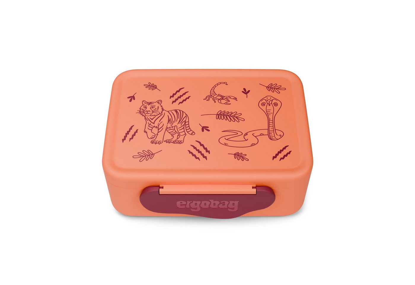 ergobag Lunchbox ergobag Kunststoff Brotdose Tiger ergobag Lunchbox ergobag Kunststoff Brotdose Tiger von ergobag