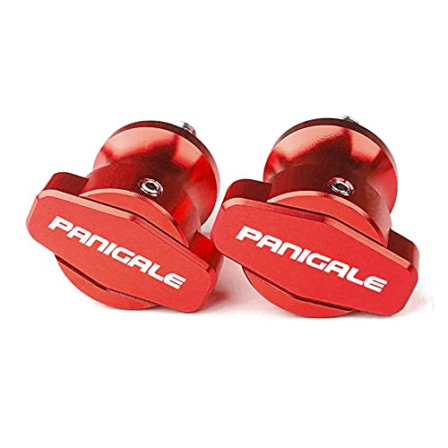 Schwingen Spule Motorrad 6MM Ständer Schrauben Schieber Schwingen Spulen Schieber Für Ducati 899 Panigale 959 Panigale 1199 1299 (Farbe : Rot) von erhgnkd