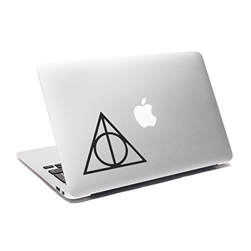 ericraft Laptop-Aufkleber Die Heiligtümer des Todes, Harry Potter, für Notebook, MacBook, Auto, Fenster usw. von ericraft
