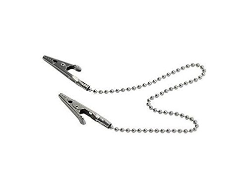Serviettenhalter aus Metall für ältere Menschen und Erwachsene, Länge 30,5 cm, hält Ihre Serviette während des Essens sicher in Position 2pcs von erioctry