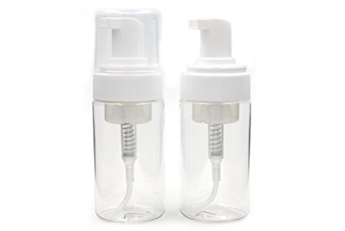 Zweiteiliger, transparenter Schaum-Spender, leere Kosmetikflaschen, Gesichtsreinigungs-Schaumbehälter für Kastilien-Flüssigseife., farblos, 30 ml von erioctry