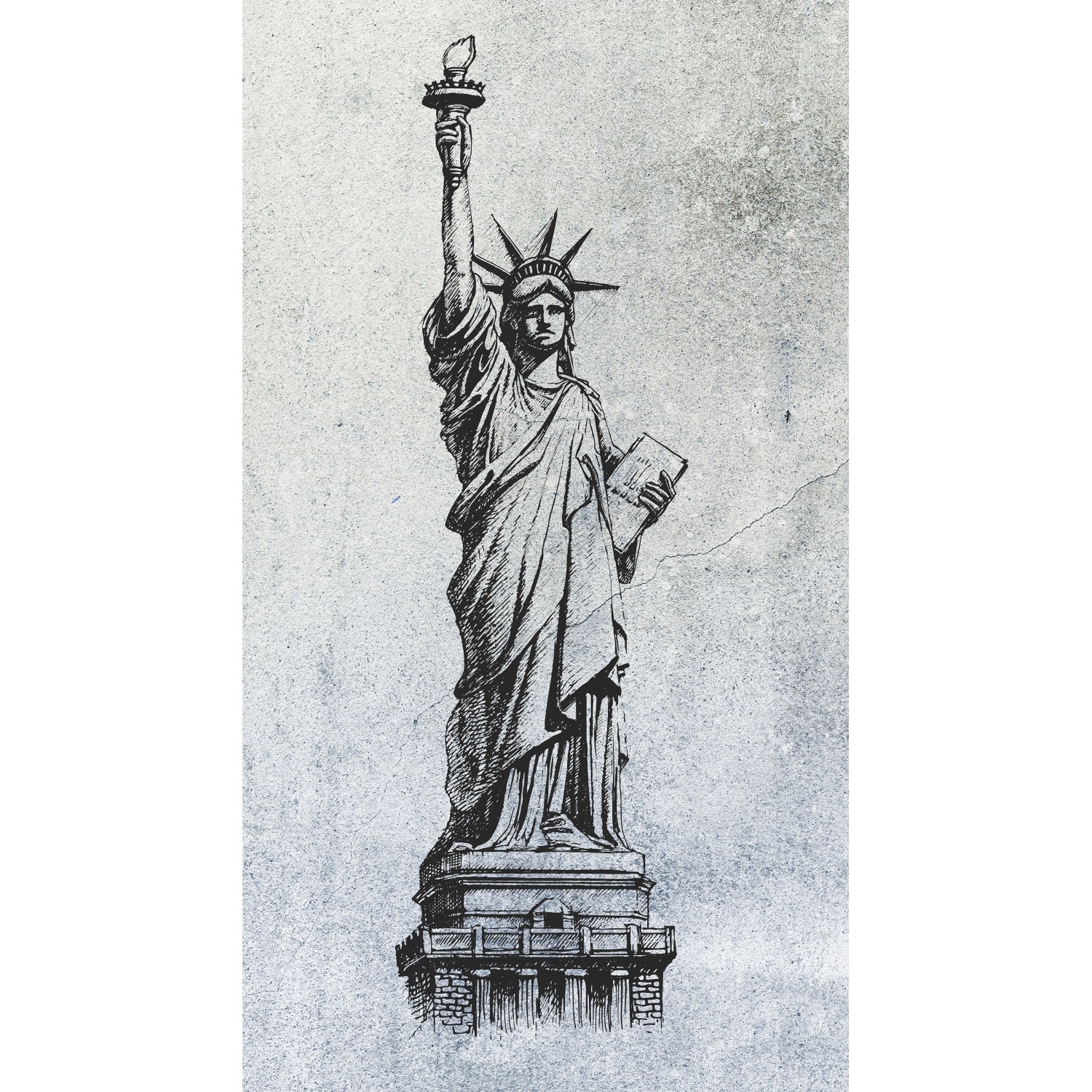 Erismann Digitaltapete Zooom Liberty 270 cm x 150 cm von erismann