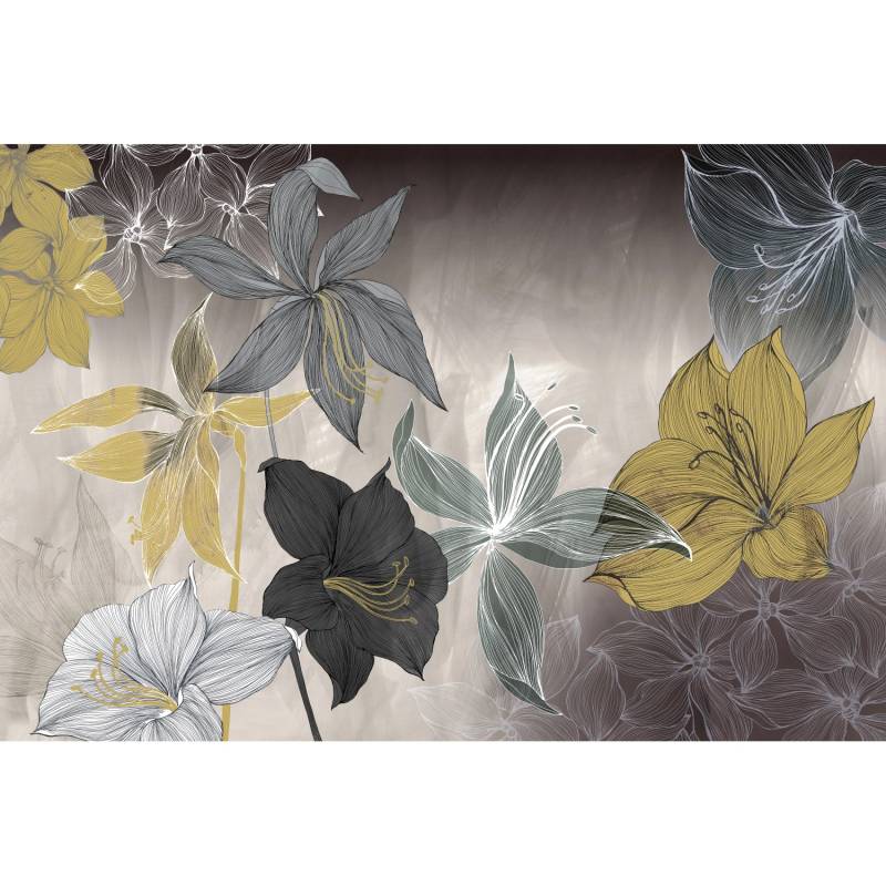 Erismann Fototapete ELLE Decoration 2 Design AMARYLLIS grau Erismann Fototapete ELLE Decoration 2 Design AMARYLLIS grau von erismann