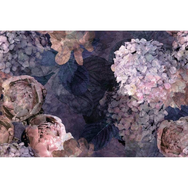 Erismann Fototapete ELLE Decoration 2 Design FLEUR D`ÉTÉ violet von erismann
