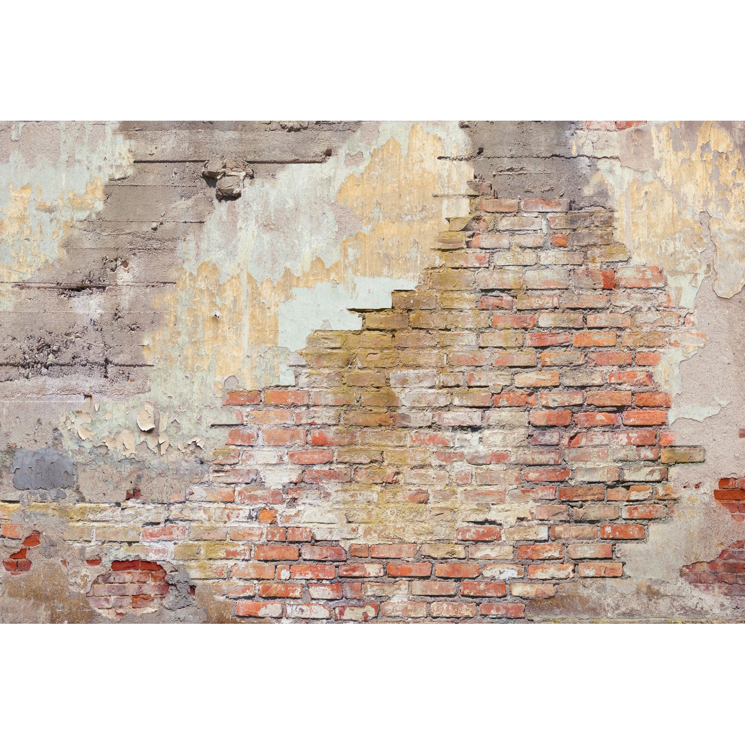 Erismann Fototapete Vlies Bricks Rot 400 cm x 270 cm von erismann