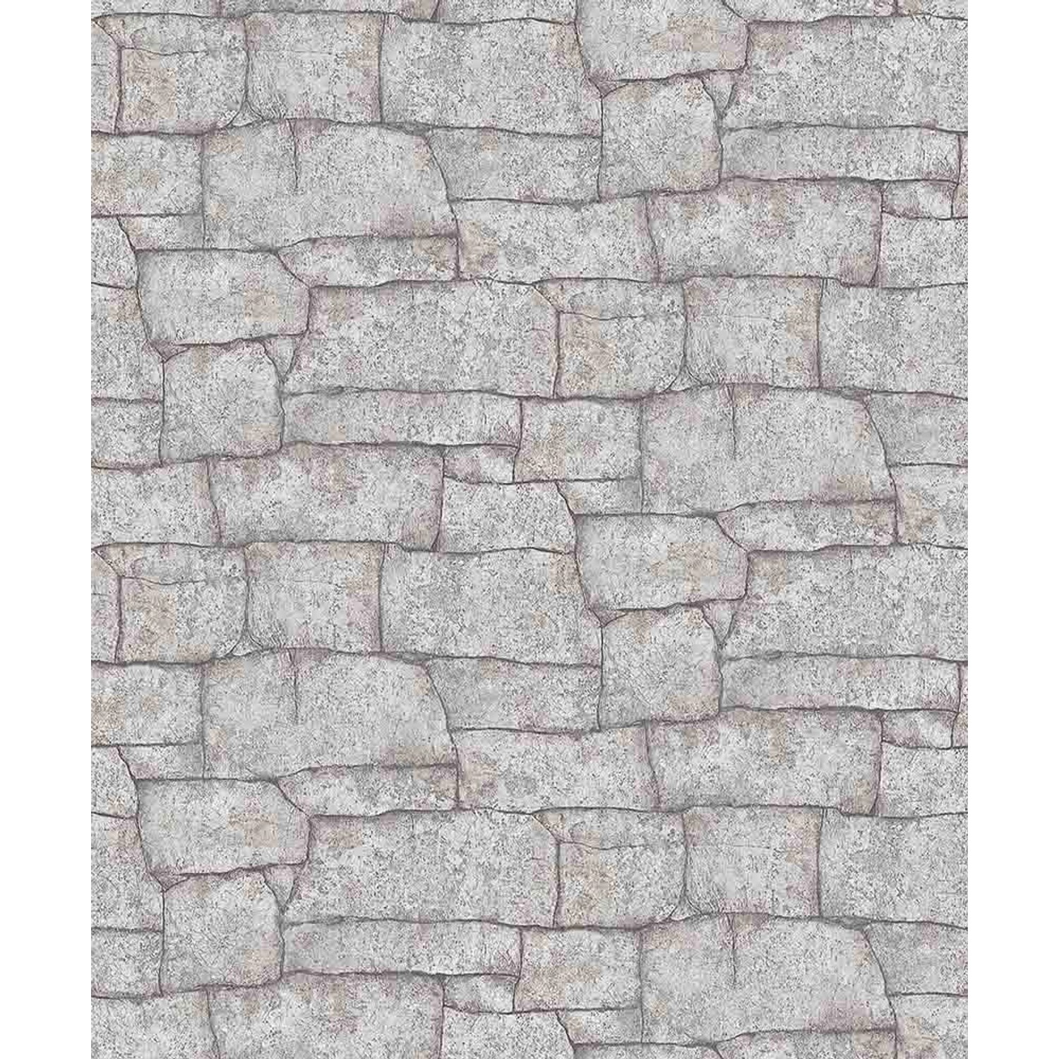 Erismann Vliestapete Quarry 10,05 m x 0,53 m Creme von erismann