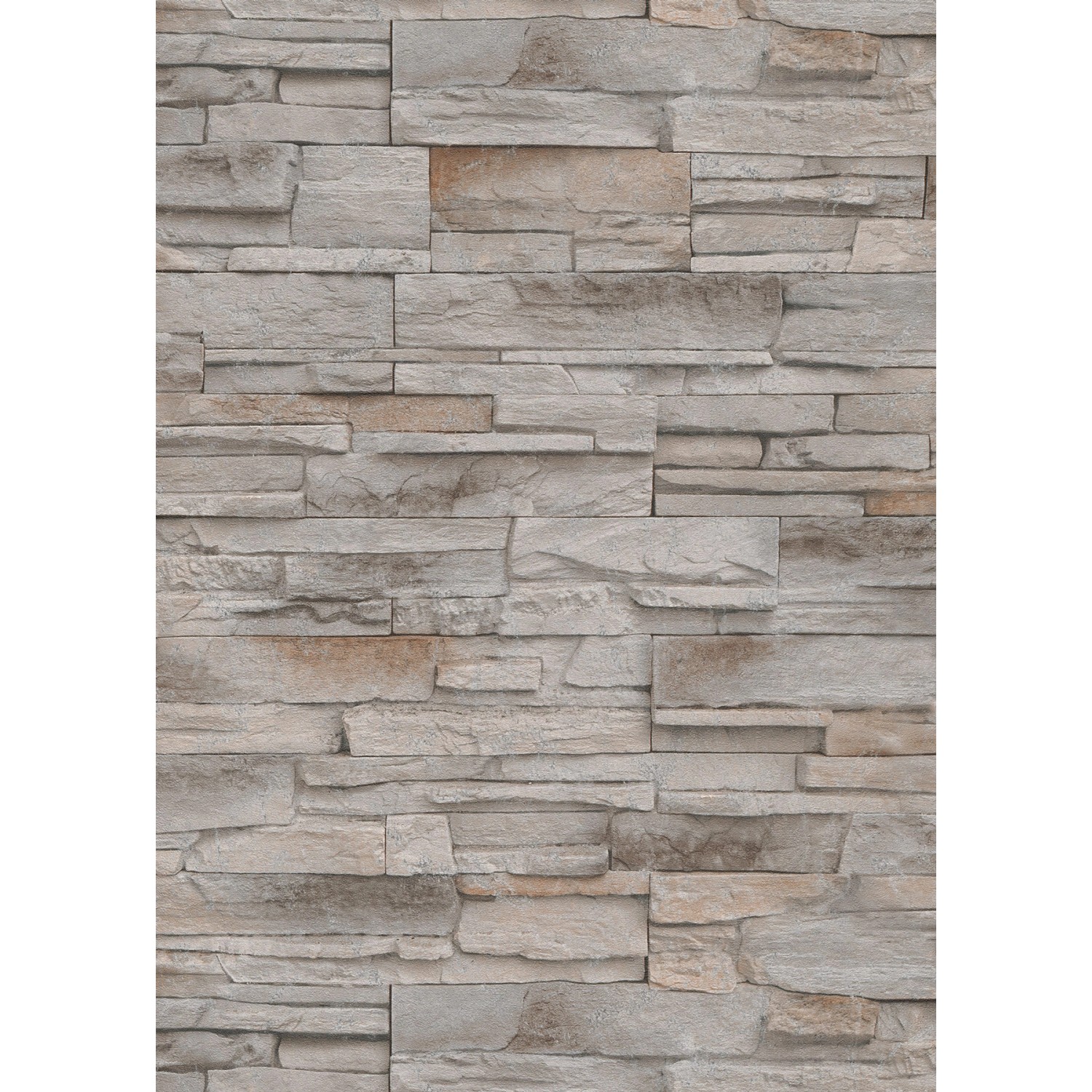 Erismann Vliestapete Stones Klein 10,05 m x 0,53 m Beige von erismann