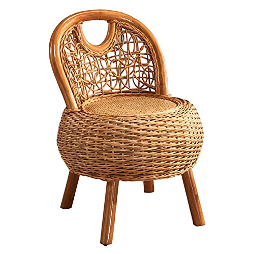 Handgefertigter Retro-Esszimmerstuhl aus massivem Holz für Garten und Terrasse, lässig, mit ergonomischer Rückenlehne und rutschfesten Fußpolstern von erkebspm