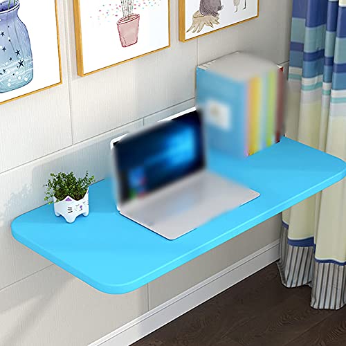 Robuster, an der Wand montierter Klapptisch, platzsparender Wandtisch, klappbarer Wandtisch, klappbare Werkbank, modern und minimalistisch, für Zuhause, Büro, Arbeitszimmer (weiß, 50 x 50 cm/20 x 20 von erkebspm
