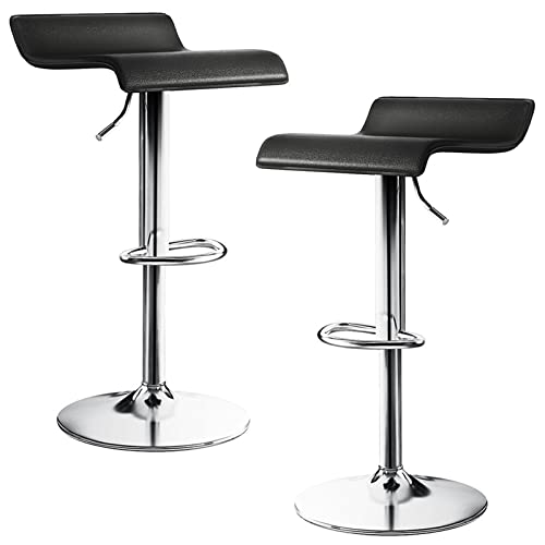 erkebspm Drehbare Barhocker, 2 Stück, Insel-Barhocker für Zuhause, Restaurant, mit Rückenlehne, PU-Kissen und Gestell, verstellbar von 53,3–75 cm erkebspm Drehbare Barhocker, 2 Stück, Insel-Barhocker für Zuhause, Restaurant, mit Rückenlehne, PU-Kissen und Gestell, verstellbar von 53,3–75 cm von erkebspm