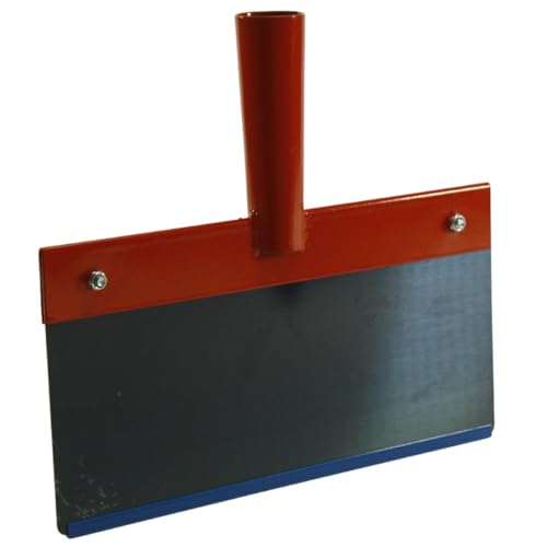 Stoßscharre 30cm ohne Stiel - Robuster Schaber aus 1mm Federstahl vielseitig im Garten, Hof oder Stall einsetzbar - zum Entfernen von festgetretenem Schmutz und Mist in Tierställen Stoßscharre 30cm ohne Stiel - Robuster Schaber aus 1mm Federstahl vielseitig im Garten, Hof oder Stall einsetzbar - zum Entfernen von festgetretenem Schmutz und Mist in Tierställen von erpina