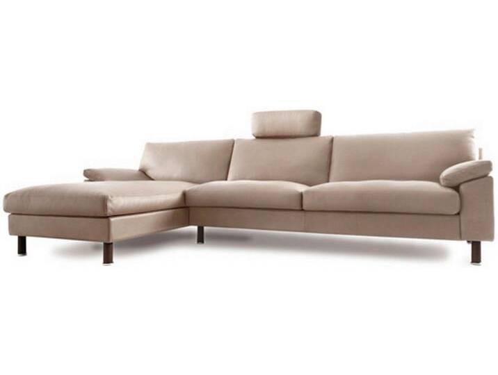 Erpo ECKSOFA CLASSICS 650, Hellgrau, Echtleder, Anilinleder, 3-Sitzer, L-Form, 293x165 cm, in den Filialen seitenverkehrt erhältlich, individuell Erpo ECKSOFA CLASSICS 650, Hellgrau, Echtleder, Anilinleder, 3-Sitzer, L-Form, 293x165 cm, in den Filialen seitenverkehrt erhältlich, individuell von erpo