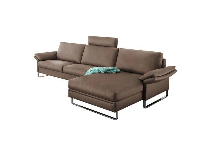 Erpo ECKSOFA CLASSICS 960, Fango, Echtleder, Dickleder, 3-Sitzer, Füllung: Daunen, Ottomane rechts, nicht einzeln stellbar, L-Form, 301x165 cm, Erpo ECKSOFA CLASSICS 960, Fango, Echtleder, Dickleder, 3-Sitzer, Füllung: Daunen, Ottomane rechts, nicht einzeln stellbar, L-Form, 301x165 cm, von erpo