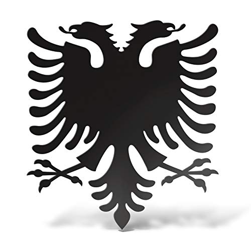 Erreinge Albanien-Andenken-Aufkleber Weißen Aufkleber in Pré-Abstand für PVC-Aufkleber-Wand-Wand Auto Moto Helmet Camper Laptop - 35 cm Erreinge Albanien-Andenken-Aufkleber Weißen Aufkleber in Pré-Abstand für PVC-Aufkleber-Wand-Wand Auto Moto Helmet Camper Laptop - 35 cm von erreinge