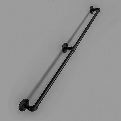 Errtsdb Garten-Metall-Regenkettendekoration, Hängende Regenkette, Mit Drainagefunktion, für Ihrem Balkon,Hof,Dachrinne,Garten, 2.5m(8.3ft) Schwarz von errtsdb
