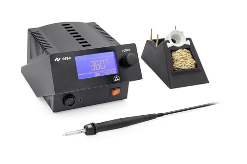 ERSA i-CON 1 MK2 digitale 1-Kanal Industrie-Lötstation 150-450°C mit 150W Lötkolben i-TOOL MK2 Tip'N'Turn - Spitzenwechsel antistatisch 0IC1105A von ersa