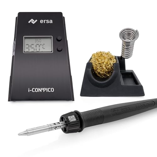 ERSA i-CON PICO MK2 Lötstation 80 Watt 150-450°C digitale Lötstation mit federleichtem und ergonomischem i-TOOL PICO MK2 Lötkolben mit TIP`N TURN Wechsel + 1,6 mm Lötspitze mit Auto-Standby ERSA i-CON PICO MK2 Lötstation 80 Watt 150-450°C digitale Lötstation mit federleichtem und ergonomischem i-TOOL PICO MK2 Lötkolben mit TIP`N TURN Wechsel + 1,6 mm Lötspitze mit Auto-Standby von ersa