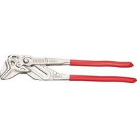 Zangenschlüssel DIN ISO 5743 L.400mm Spann-W.85mm vern.Ku.-Überzug KNIPEX von Knipex