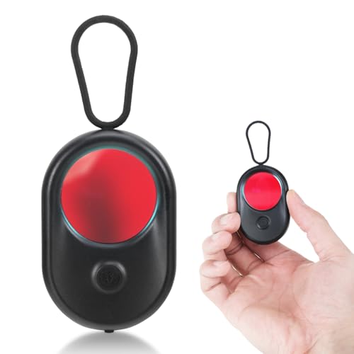 ertlutw Versteckte Kamera Detektor - Detektor mit Akustischer Alarm&LED-Taschenlampe, Infrarot Scanner 720H Standby-Zeit für Hotel Heim Büro Reisen Auto Umkleideräume Badezimmer von ertlutw