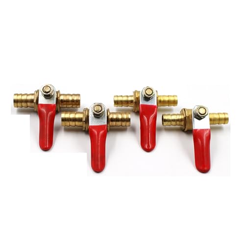 1 stücke 6mm-12mm Schlauch Barb Inline Messing Wasser Öl Luft Gas Kraftstoff Linie Abschaltung Kugelhahn Rohr armaturen Pneumatische Stecker Controller(Tube 8mm) von esmen