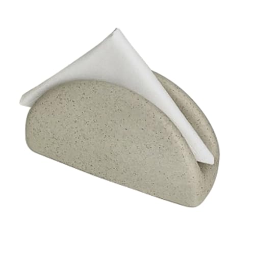 Serviettenhalter aus Keramik – Sandfarbener Papierhandtuchclip for Restaurant, Hotel, Café, Rezeption – Kompaktes Servietten-Aufbewahrungsregal Serviettenständer Serviettenhalter aus Keramik – Sandfarbener Papierhandtuchclip for Restaurant, Hotel, Café, Rezeption – Kompaktes Servietten-Aufbewahrungsregal Serviettenständer von esmen