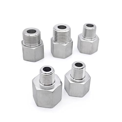 esmen Hochdruck 18 14 38 12 34 BSP NPT Weiblichen Zu Männlichen Reduzierstück Buchse Rohr Fitting Anschluss Koppler 304 Stainlessl(NPT,1l2 F to 1l4 M) von esmen