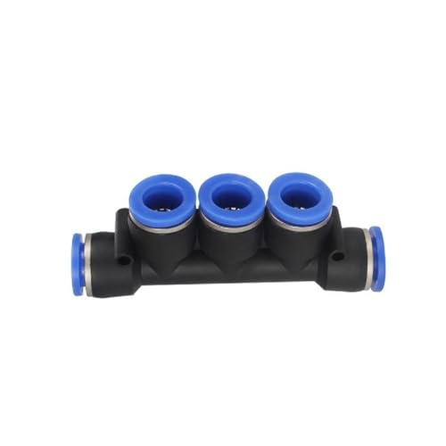 esmen Pneumatische Armaturen PYPUPVPEHVFFSA Wasserrohre und Rohrverbinder Direktschub 4 bis 12 mm PU-Kunststoffschlauch-Schnellkupplungen(BUC,OD 6MM) von esmen