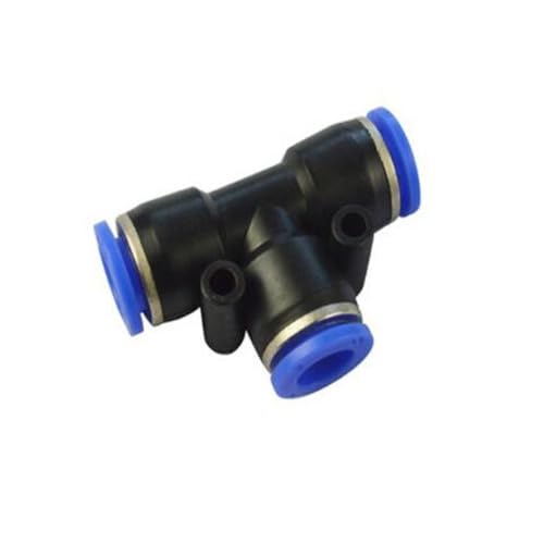 esmen Pneumatische Armaturen PYPUPVPEHVFFSA Wasserrohre und Rohrverbinder Direktschub 4 bis 12 mm PU-Kunststoffschlauch-Schnellkupplungen(PE,OD 6MM) von esmen