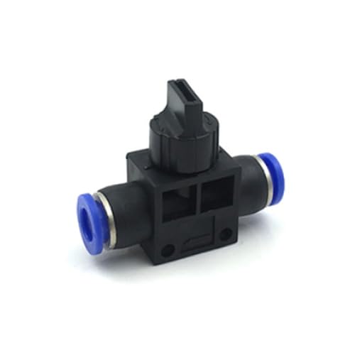 esmen Pneumatische Armaturen PYPUPVPEHVFFSA Wasserrohre und Rohrverbinder Direktschub 4 bis 12 mm PU-Kunststoffschlauch-Schnellkupplungen(PM,OD 12MM) von esmen
