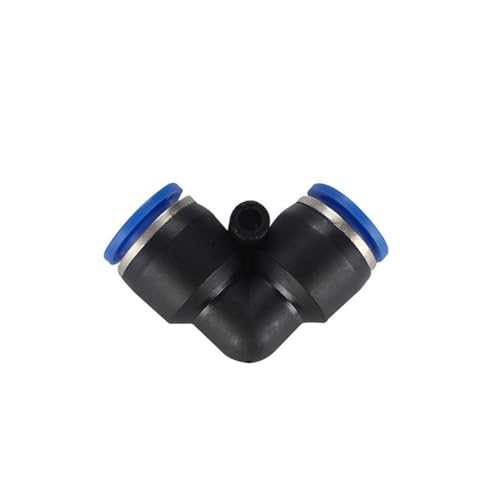 esmen Pneumatische Armaturen PYPUPVPEHVFFSA Wasserrohre und Rohrverbinder Direktschub 4 bis 12 mm PU-Kunststoffschlauch-Schnellkupplungen(PV,OD 6MM) von esmen