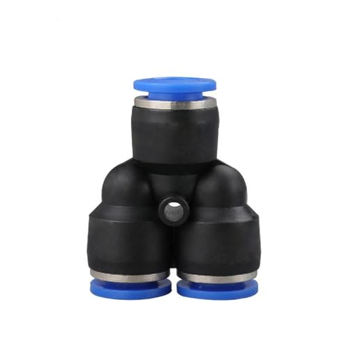 esmen Pneumatische Armaturen PYPUPVPEHVFFSA Wasserrohre und Rohrverbinder Direktschub 4 bis 12 mm PU-Kunststoffschlauch-Schnellkupplungen(PY,OD 10MM) von esmen