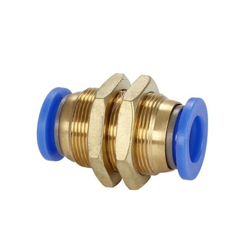 esmen Pneumatische Armaturen PYPUPVPEHVFFSA Wasserrohre und Rohrverbinder Direktschub 4 bis 12 mm PU-Kunststoffschlauch-Schnellkupplungen(PZA,OD 6MM) von esmen